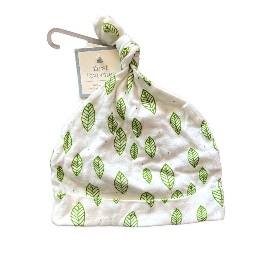 NWT Baby Gap First Favorites Top Knot Hat - Sz 6-12 mo
